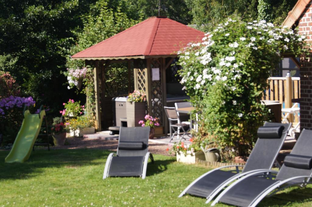 Le Paddock Du Val De Lys Hotel Blessy Bagian luar foto